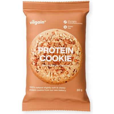 Vilgain Protein Cookie Spiced pecan caramel 80 g – Zboží Dáma