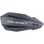 POLISPORT 8308500103 SPECIÁLNÍ NABÍDKA KRYTU RUKOU (HANDBARY) MODEL BULLIT S UNIVERZÁLNÍM MONTÁŽNÍM SADOU 22/28 BARVA ŠEDÁ (NÁHRADNÍ BALENÍ)