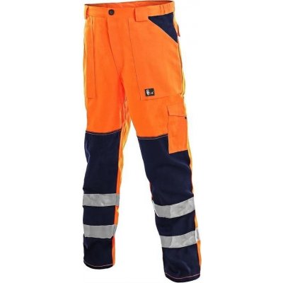 Canis CXS Norwich výstražné pracovní kalhoty oranžové – Zboží Mobilmania