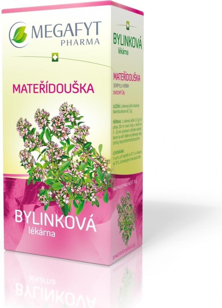 Megafyt Bylinková lékárna Mateřídouška 20 x 1,5 g