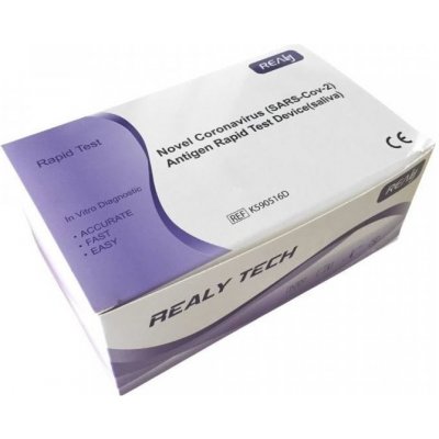 Hangzhou Realy Tech Novel Coronavirus SARS-Cov-2 Antigen Rapid Test Device saliva 50 ks – Hledejceny.cz