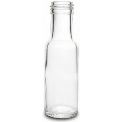 Skleněná lahev Dorica 100 ml čirá - PP 31,5 – Hledejceny.cz
