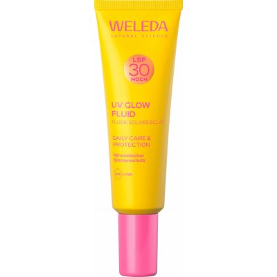 Weleda UV Fluid Glowy LSF 30 Opalovací krém Unisex 30 ml – Hledejceny.cz