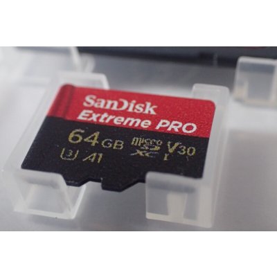 SanDisk Extreme PRO micro SDXC 64 GB + SD adaptér SSDSQXCG-064G-GN6MA – Zboží Živě