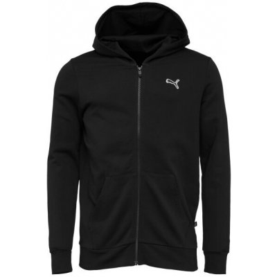 Puma BETTER ESENTIALS FULL ZIP hooded mikina černá – Zboží Mobilmania