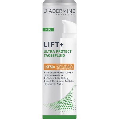 Diadermine Lift+ Ultra Protect denní krém s UVA/UVB SPF50 40 ml od 199 Kč -  Heureka.cz