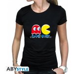 Pac-Man Dámské tričko PacMan Game Over černé – Sleviste.cz