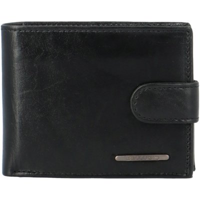 Pánská kožená peněženka na šířku Bellugio Oscar černá – Zboží Mobilmania
