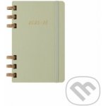 Moleskine Spiral Academic A5 měsíční/týdenní 2025-26 zelený – Zboží Dáma