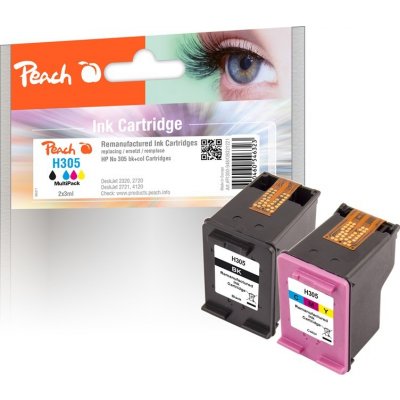 Peach HP PI300-948, No. 305, MultiPack, 2x3 ml kompatibilní CMYK – Zboží Mobilmania