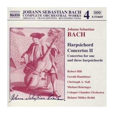 Johann Sebastian Bach: Harpsichord Concertos II CD – Hledejceny.cz