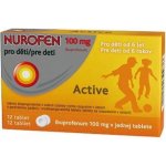 NUROFEN PRO DĚTI ACTIVE POR 100MG POR TBL DIS 12 – Hledejceny.cz