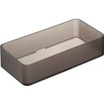 Yamazaki Stohovatelné organizéry Tower 3643, vel. M/tmavé, 2 ks – Zboží Dáma