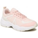 Calvin Klein sneakersy Jeans Retro Tennis Over Mesh Wn YW0YW00946 Peach blush/creamy white – Hledejceny.cz