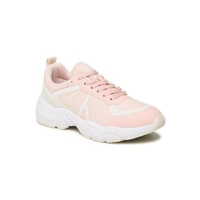 Calvin Klein sneakersy Jeans Retro Tennis Over Mesh Wn YW0YW00946 Peach blush/creamy white – Hledejceny.cz