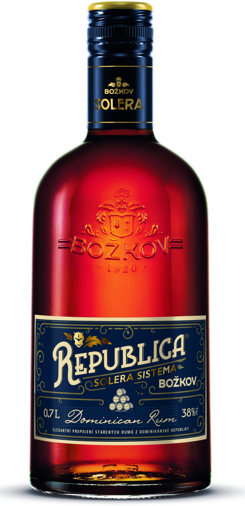 Božkov Republica Sistema Solera 38% 0,7 l (holá láhev)