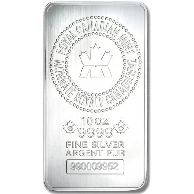 Royal Canadian Mint The Stříbrný slitek Mint 10 oz – Zboží Mobilmania