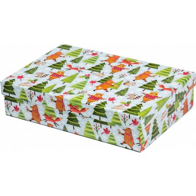 ARGUS Dárková krabice vánoční papír 25391173 – Hledejceny.cz