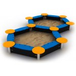 Playground System Pískoviště z nerezu DUO 17018 – Zboží Dáma