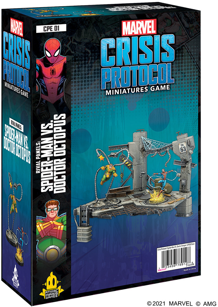 Atomic Mass Games Marvel Crisis Protocol: Spider-Man vs. Doctor Octopus