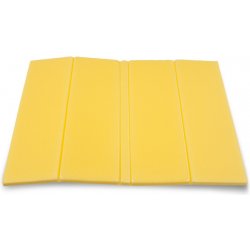 YATE Sedátko skládací 27x36x0,8 cm žluté O22