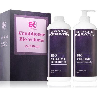 Brazil Keratin Bio Volume Conditioner 2 x 550 ml dárková sada – Hledejceny.cz