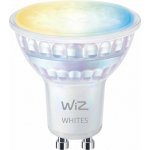 WiZ LED skleněná žárovka GU10 PAR16 4,7W 345lm 2700-6500K IP20, stmívatelná – Zboží Živě