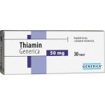 Generica Thiamin 30 tablet – Hledejceny.cz