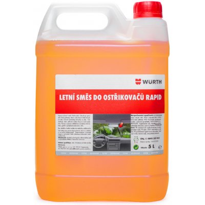 Würth Letní kapalina do ostřikovačů Rapid 5 l – Hledejceny.cz