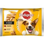 Pedigree Adult hovězí telecí 4 x 100 g – Zbozi.Blesk.cz