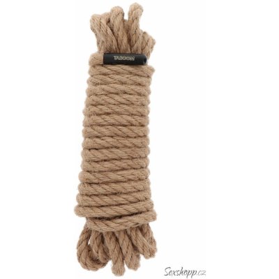 TABOOM Lano na bondage Hemp Rope 5 m – Zboží Mobilmania