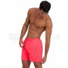 Koupací šortky, boardshorts Arena Fundamentals Boxer R M 006443 480 fluo red dark olive