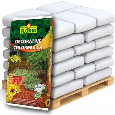 Agro CS FLORIA Decor. ColorMulch oranžová Paleta 36x70 l – Hledejceny.cz