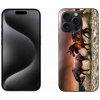 Pouzdro a kryt na mobilní telefon Apple mmCase Gelové iPhone 15 Pro Max - koně 1