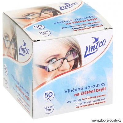 Linteo vlhčené ubrousky 50 ks – Zboží Dáma