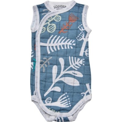 Body Romper Fold Over Botanimal Ocean – Zboží Mobilmania