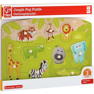 Hape puzzle na desce Džungle – Zbozi.Blesk.cz
