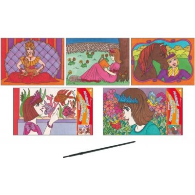 Anděl Magické malování vodou Princezny 28 x 21 cm 6759 – Hledejceny.cz