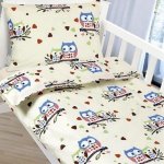 Bellatex povlečení Agáta Sovičky 90 x 135 , 45 x 60 cm – Sleviste.cz