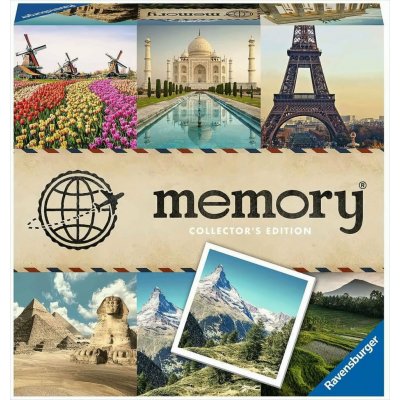 Ravensburger Pexeso Sběratelská kolekce: Cestujeme kolem světa – Zboží Živě