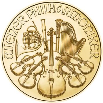 Münze Österreich Zlatá mince Wiener Philharmoniker 2024 1/2 oz