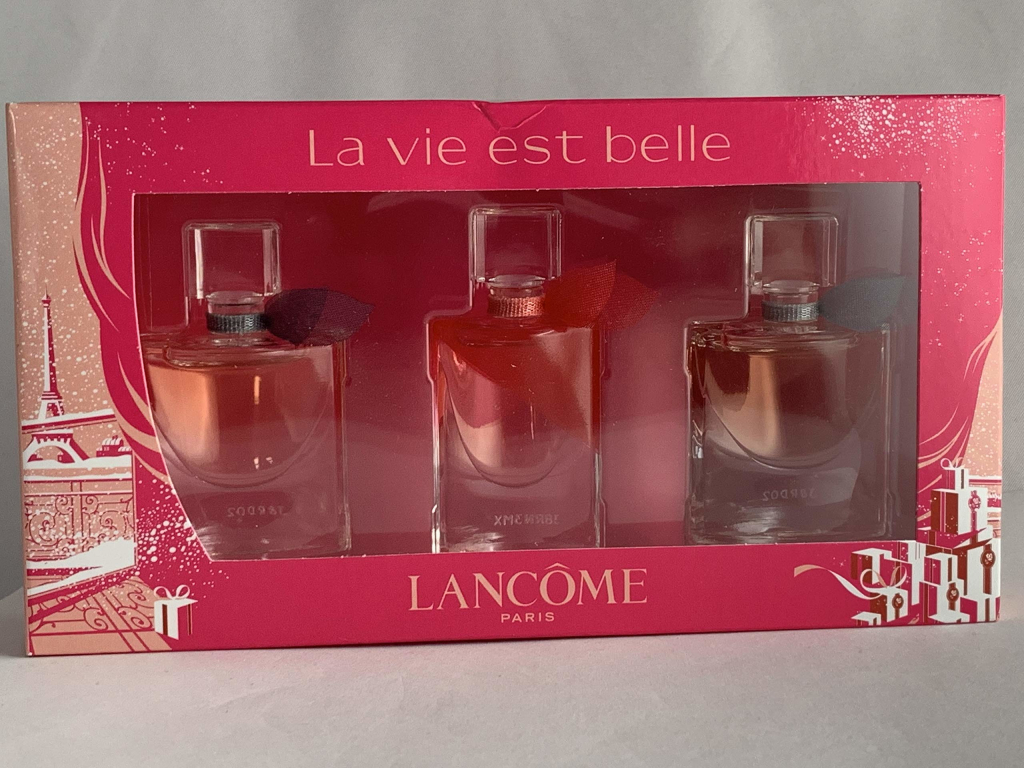 Lancome La vie est Belle EDP 2 x 4 ml + La vie est Belle en Rose l´eau 3 ml dárková sada