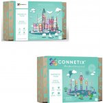 Connetix Pastel Creative pack 120 ks + Kuličkodráha PASTEL 106 ks – Zboží Mobilmania