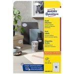 Avery Zweckform Etikety 25 listů A4 bílé 63,5 mm x 42,3 mm L6024REV-25 – Zboží Mobilmania