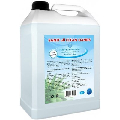 Sanit all Clean Hands dezinfekční prostředek na ruce 5 l