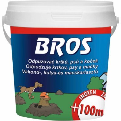 Bros Odpuzovač krtků psů a koček 350 + 100 ml – Sleviste.cz