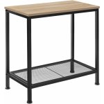 tectake 404274 odkládací stolek filton, industrial světlé dřevo – Zboží Mobilmania