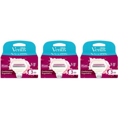 Gillette Venus ComfortGlide Sugarberry 3 ks – Zboží Dáma