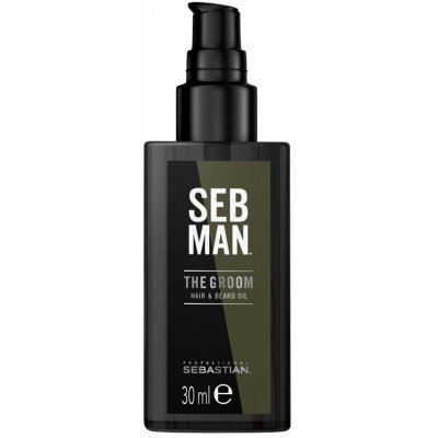 Sebastian Seb Man The Groom Hair & Beard 30 ml – Zbozi.Blesk.cz