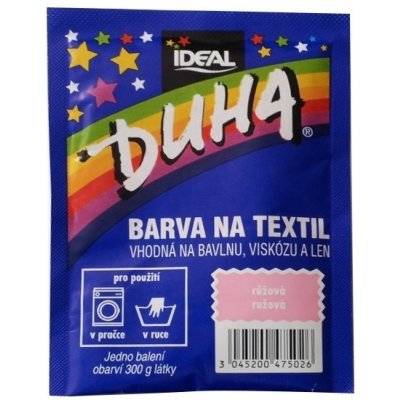 Duha barva na textil 15 g růžová – Zbozi.Blesk.cz